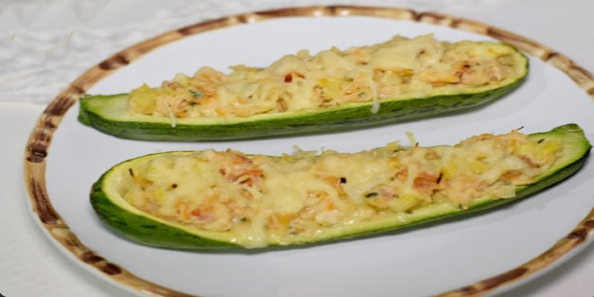 Receita de Chuchu Recheado com Frango