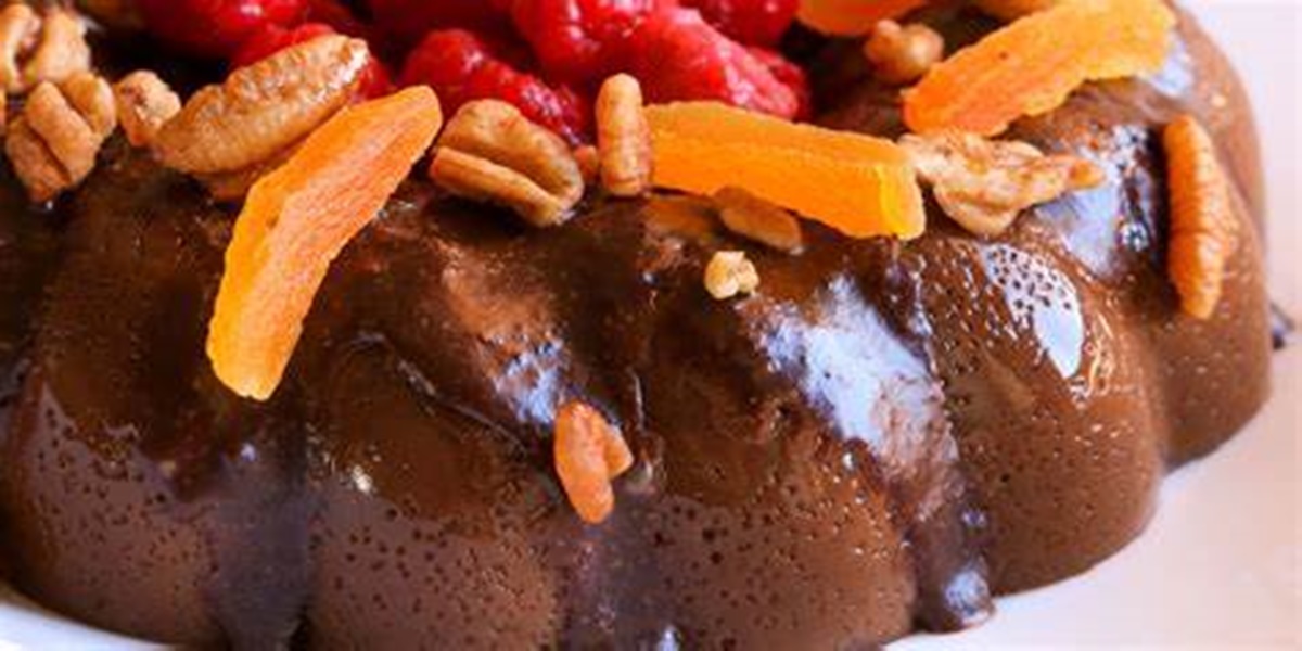 Receita de Gelatina de Chocolate