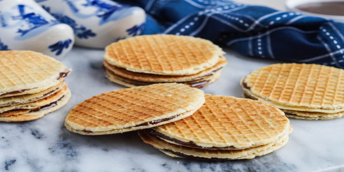 Receita de Biscoitos Holandeses/ Stroopwafel