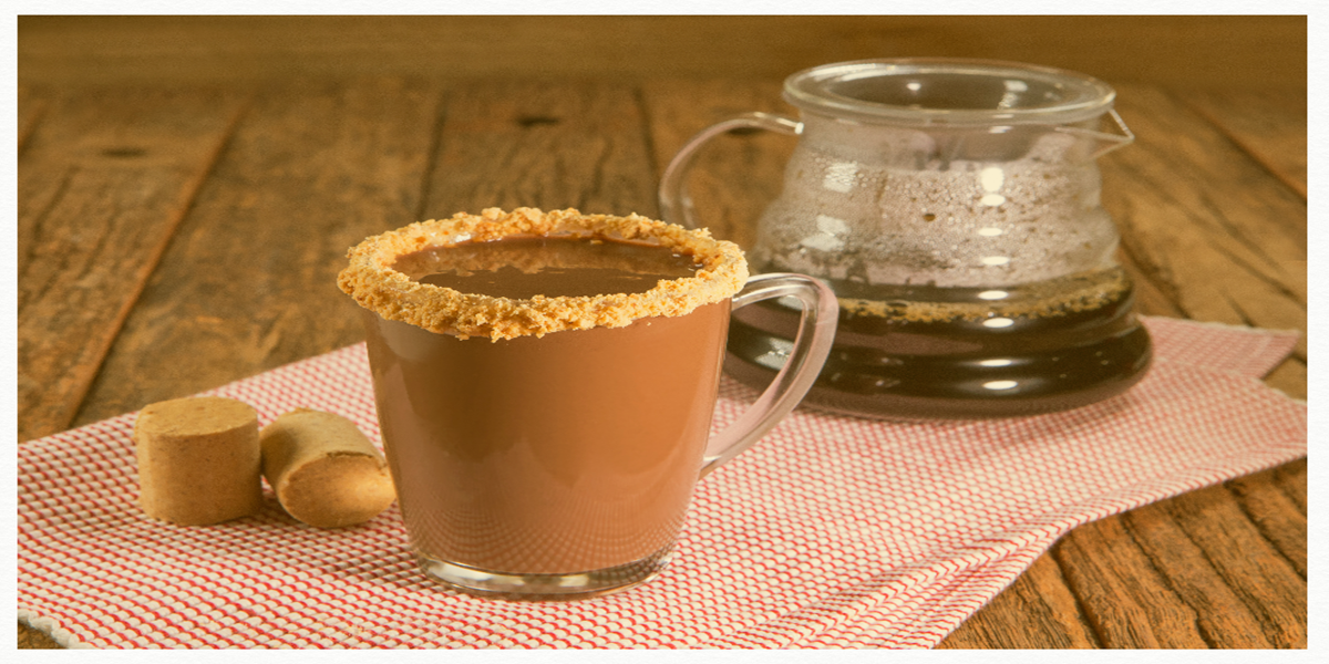 Receita de Cappuccino Cremoso com Paçoca