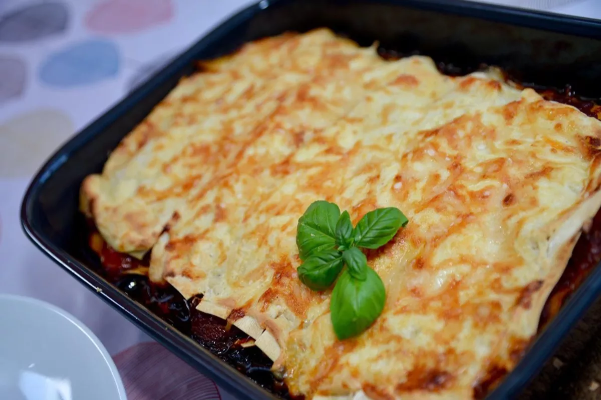 Receita de Lasanha de Frango na Airfryer