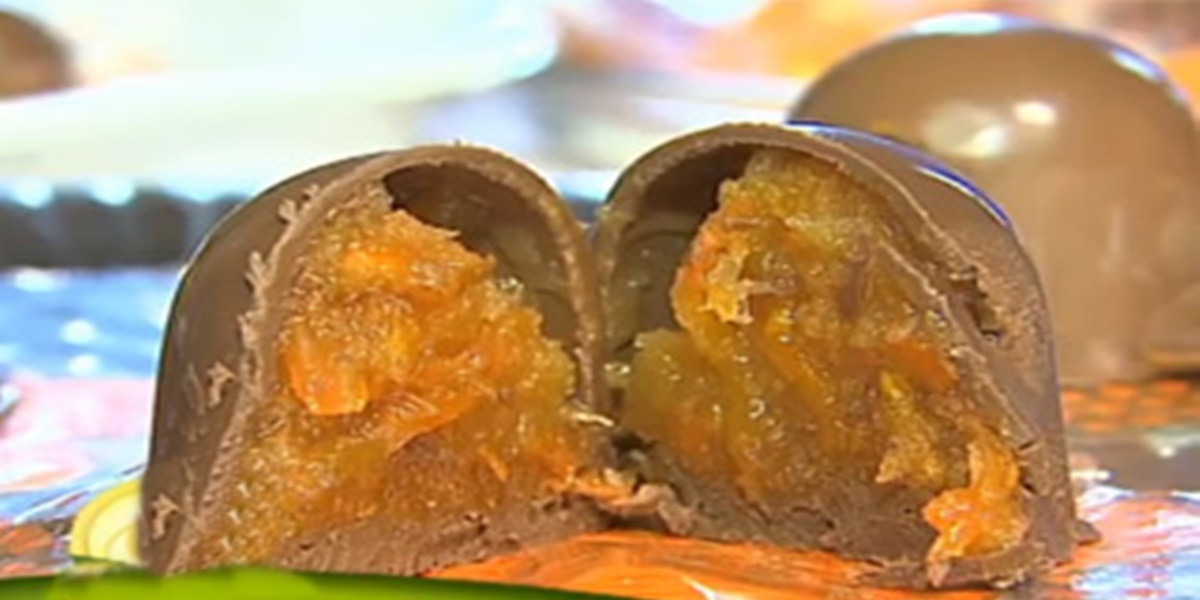 Receita de bombons de cenoura