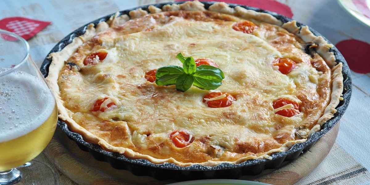 Receita de Quiche sem Glúten