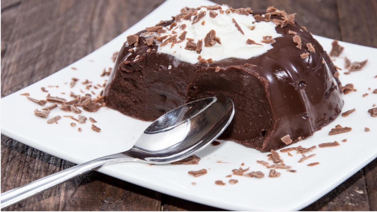 Receita de Pudim de Chocolate Fit