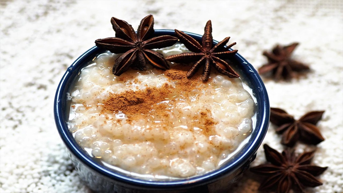 receita de arroz doce fit