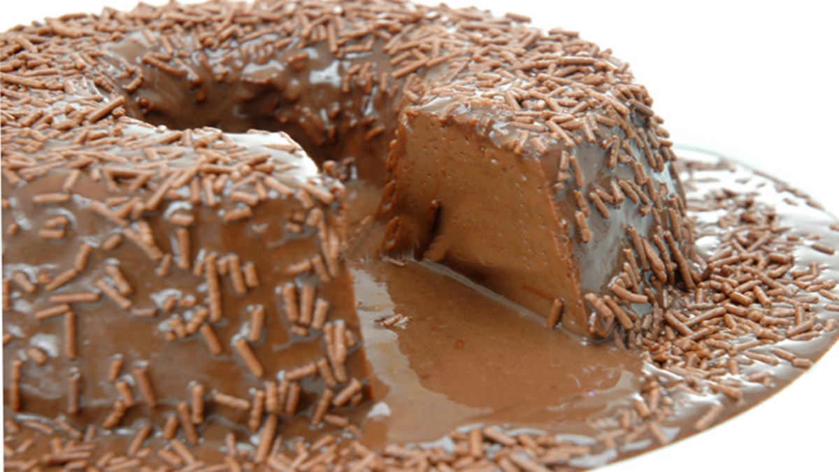 Receita de Pudim de Chocolate