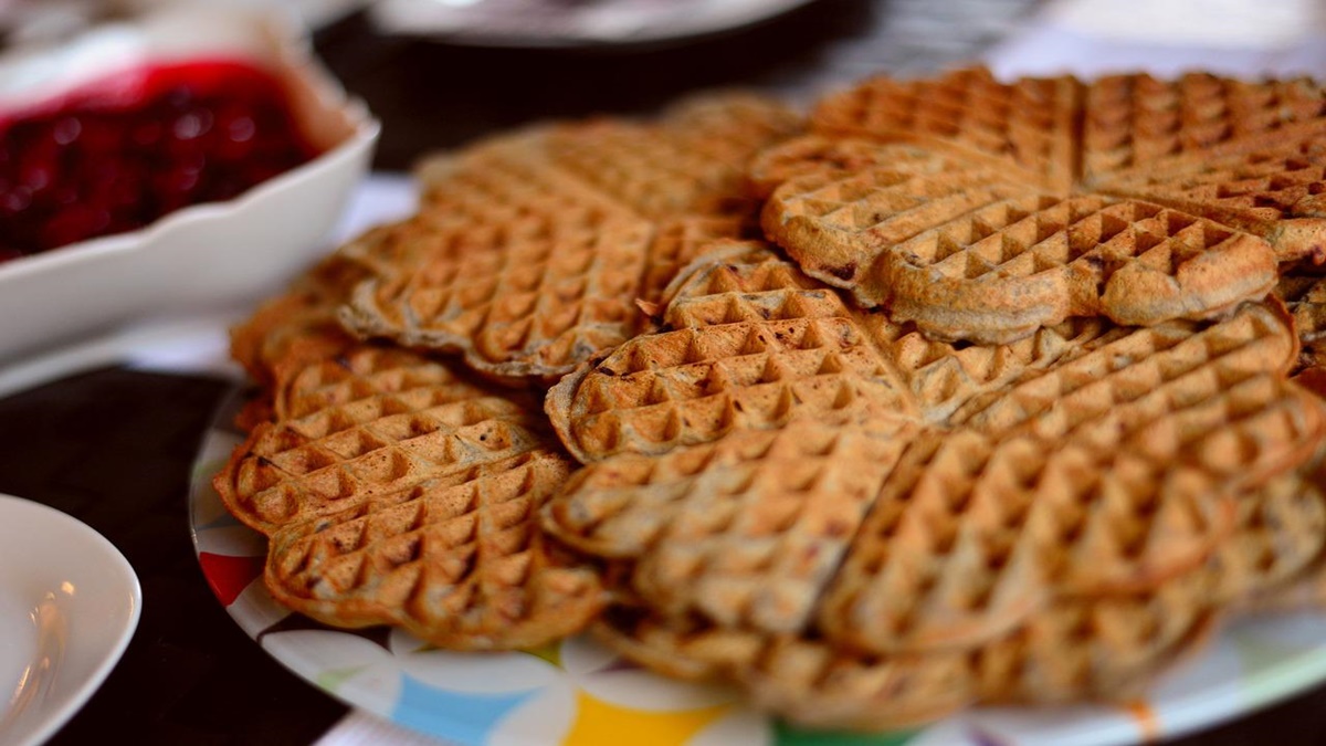 receita de waffle fit