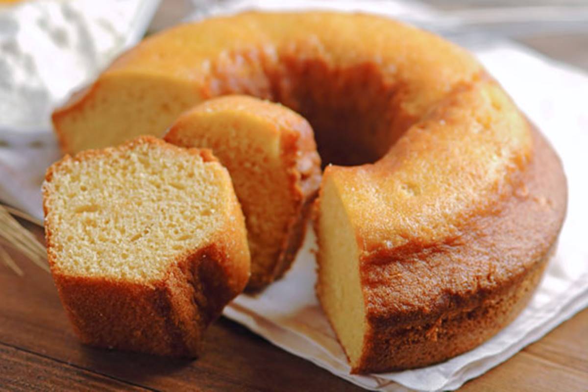 Bolo de Laranja Simples