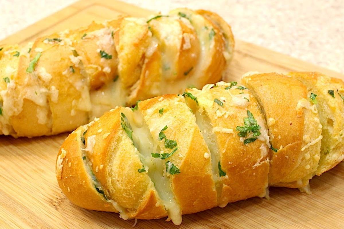 Pão de Alho na Airfryer