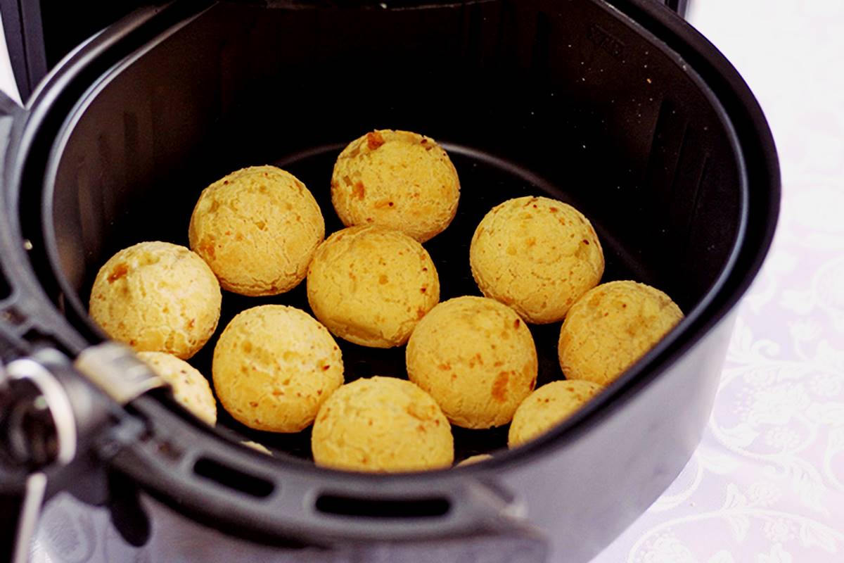 Pão de Queijo na Airfryer