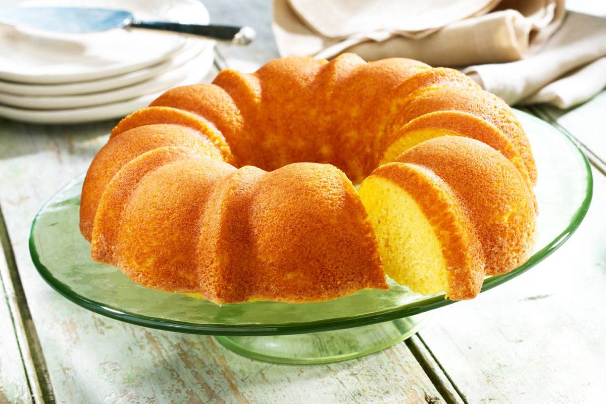 Receita de Bolo de Fubá Simples e Fofinho