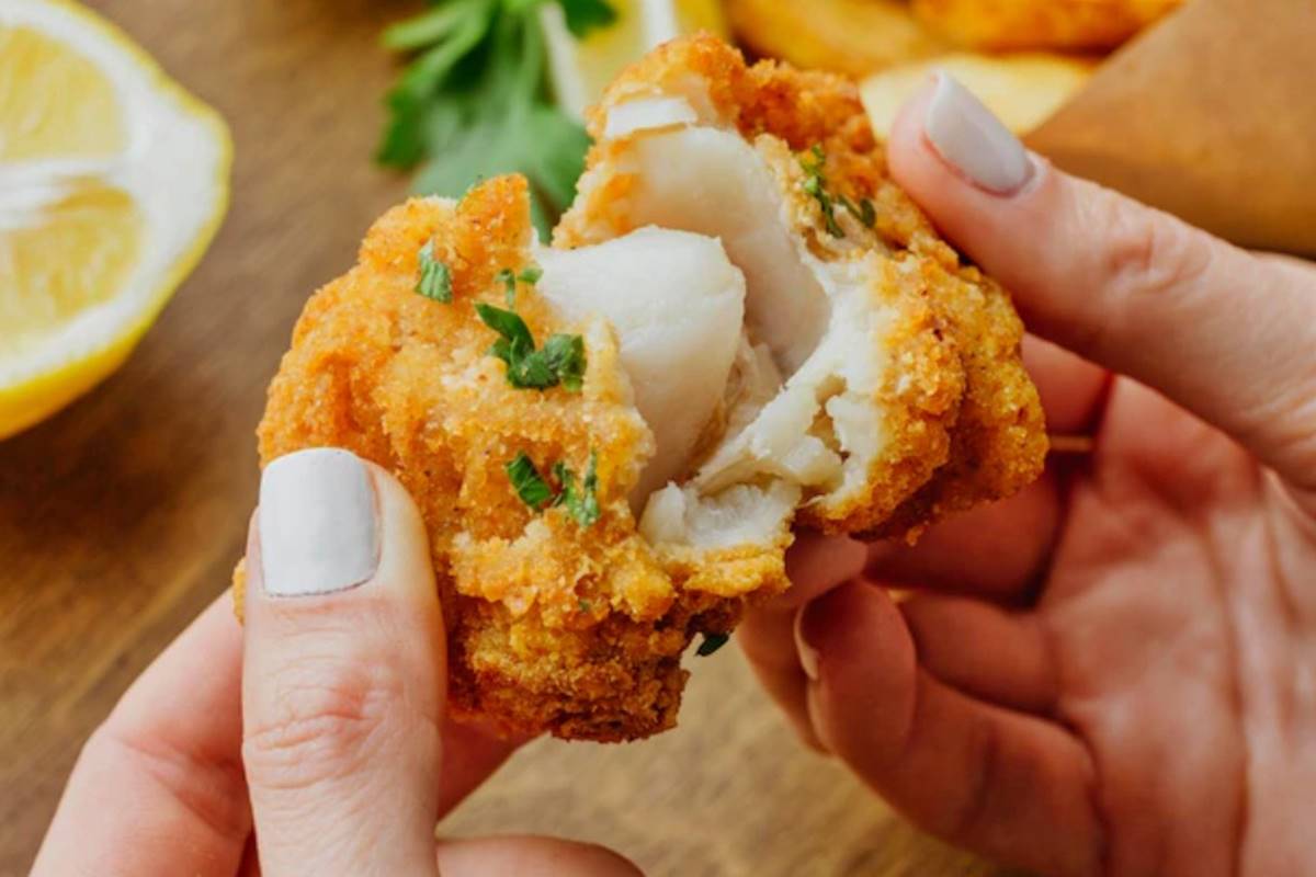 Tilápia Empanada na Airfryer